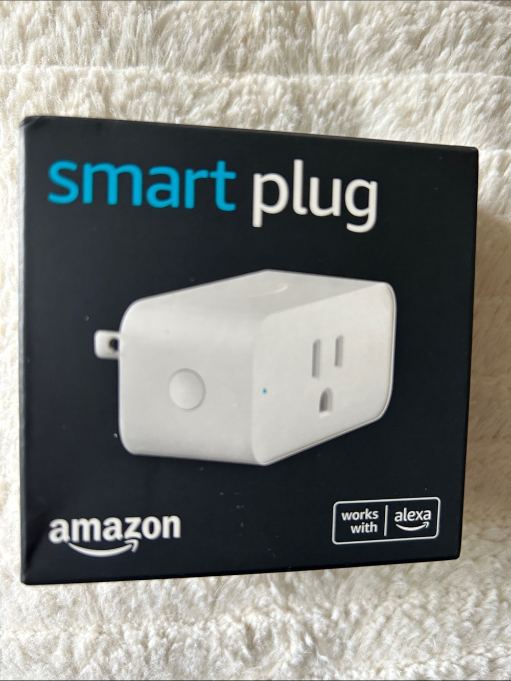 Amazon Smart Plug - White Compact Outlet Adapter